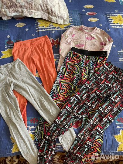 Детские вещи пакетом для девочек 134 140