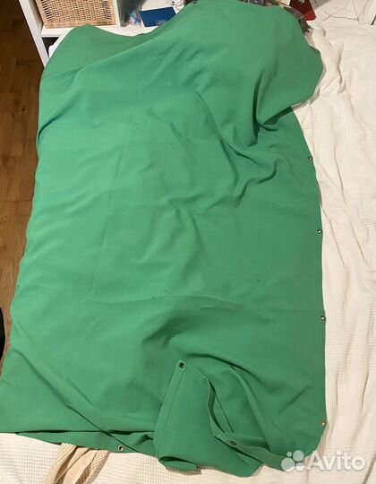 Хромакей с люверсами, 200х150 см / 2х1,5 м