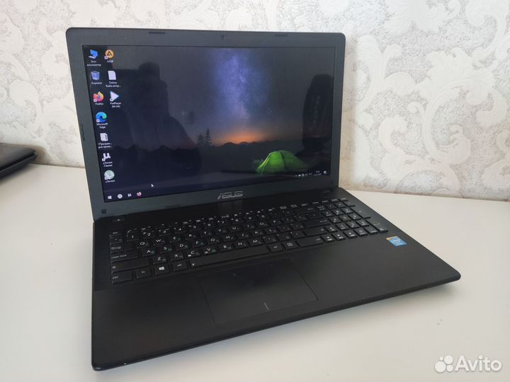 Офисный ноутбук Asus X551M на SSD