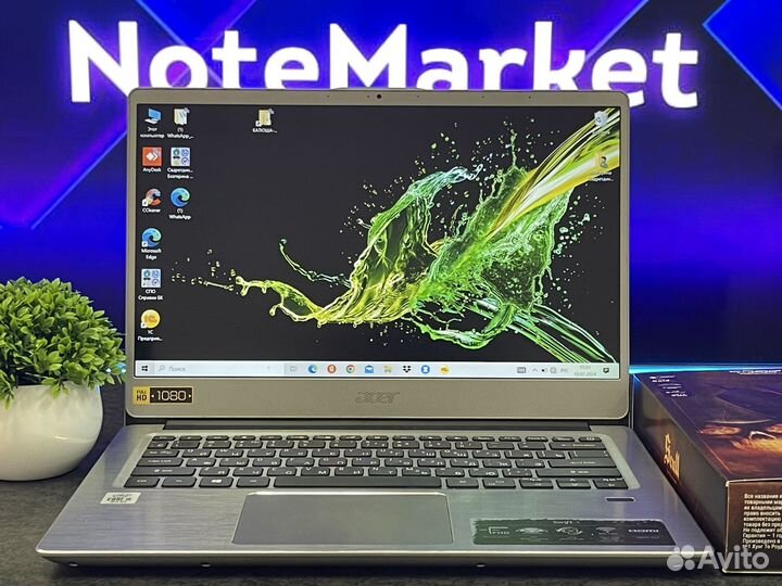 Ноутбук Acer swift i5/8GB/256SSD/14 IPS FHD