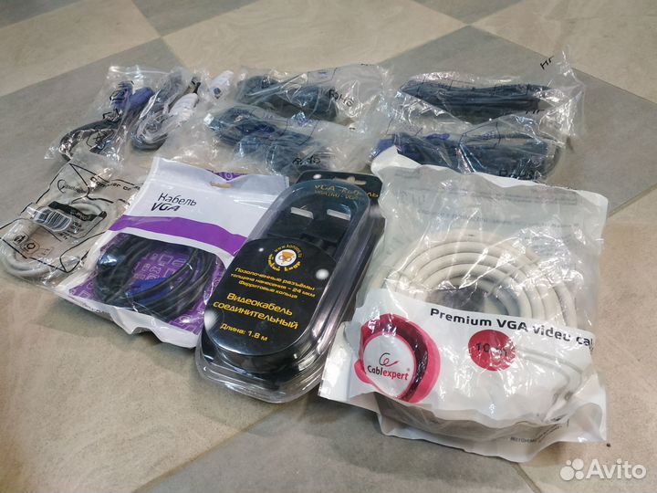 Новые VGA кабель для подключения монитора к пк