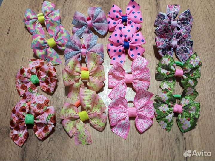 Резинки для волос ручной работы