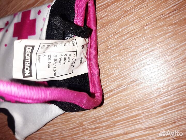 Перчатки для езды на велосипеде, на 6 лет