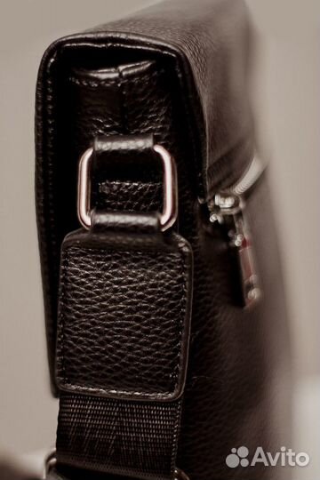 Кожанная мужская сумка