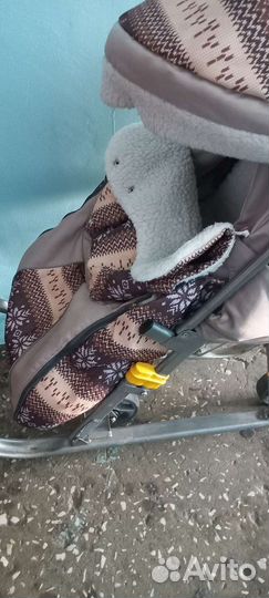 Санки с колёсами