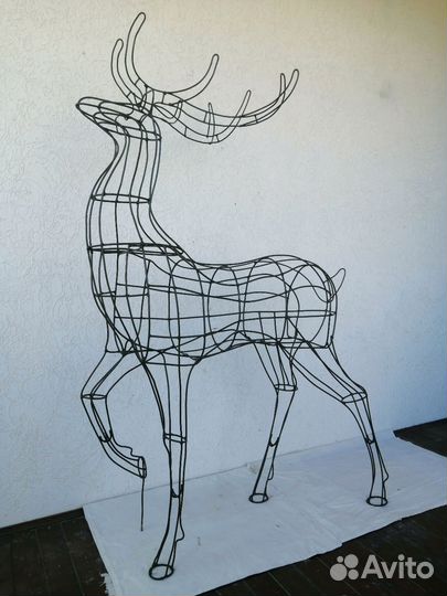 Садовые 3D фигуры из металла