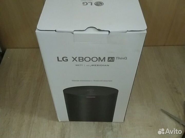 Колонка LG Xboom AI ThinQ WK7Y с Алисой