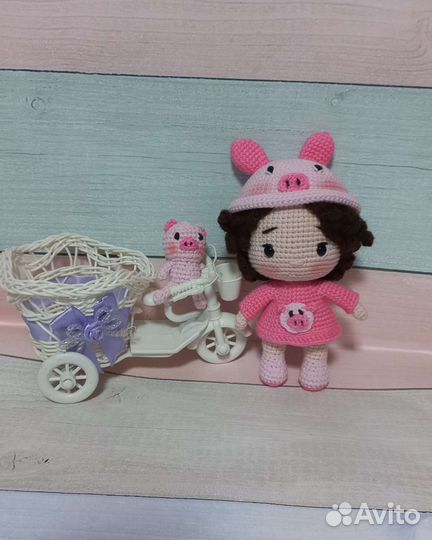 Вязаная кукла