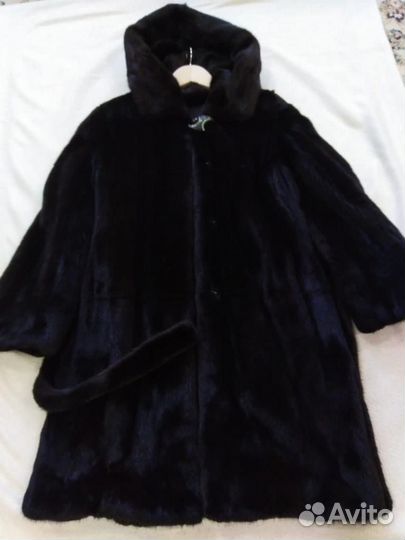 Шуба норковая женская размер 48