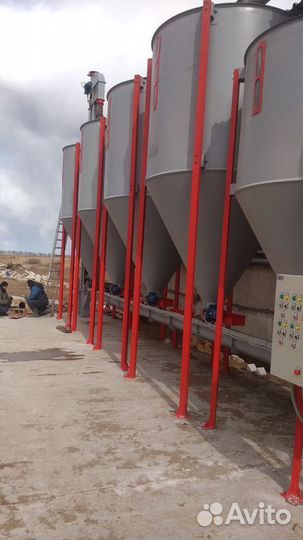 Бункер готовой продукции, силос