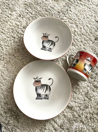 Детский набор. Фарфор Porcelan Loucky