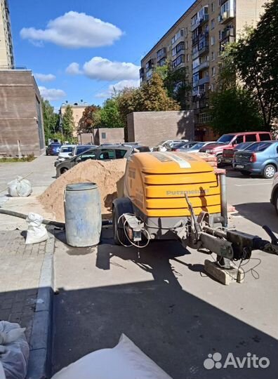 Стяжка пола от 80м2