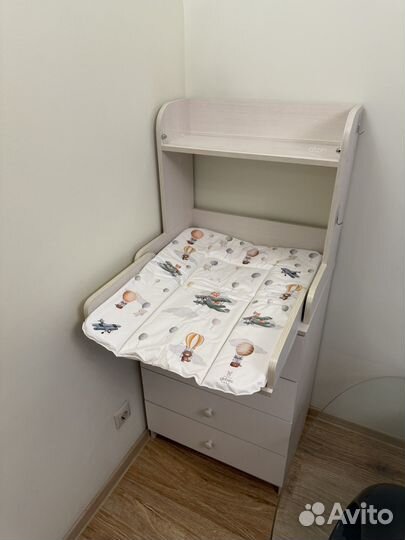 Пеленальный комод 60х45х135см