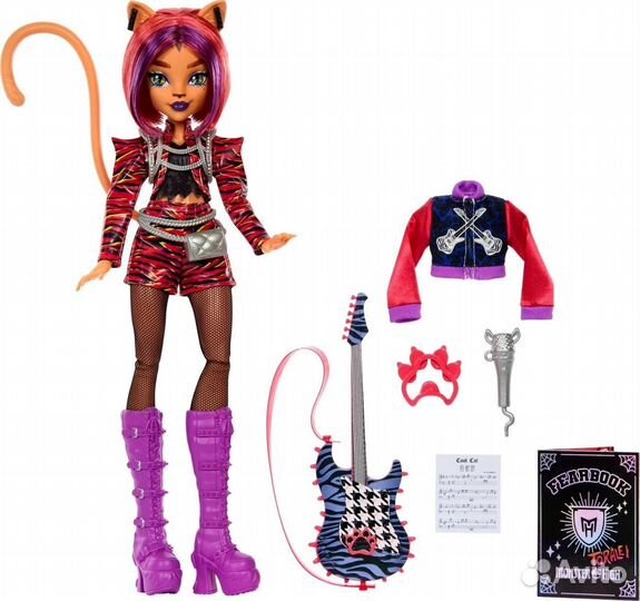 Monster High Fearbook Торалей, Твайла, Дракулаура