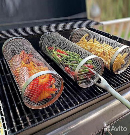Решетка для гриля, мангала, барбекю нержавейка
