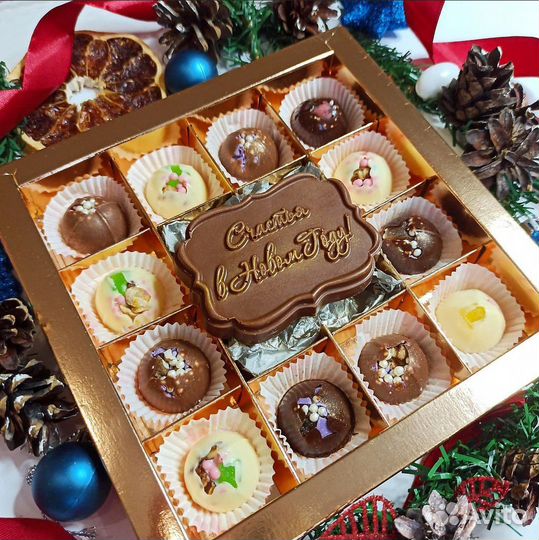 Подарки из шоколада на новый год