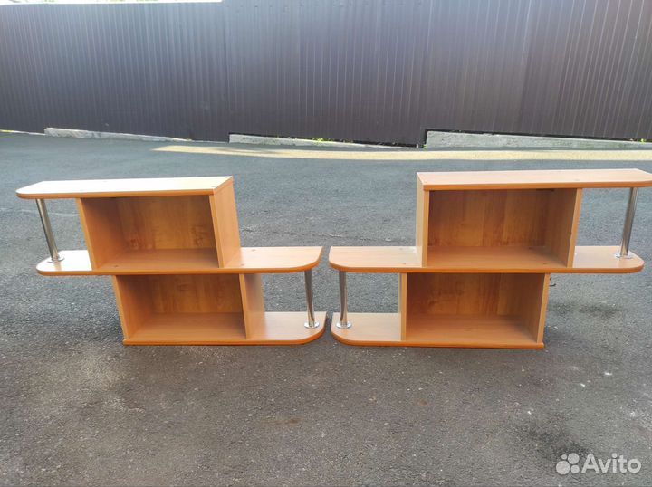 Полка настенная навесная 2 шт