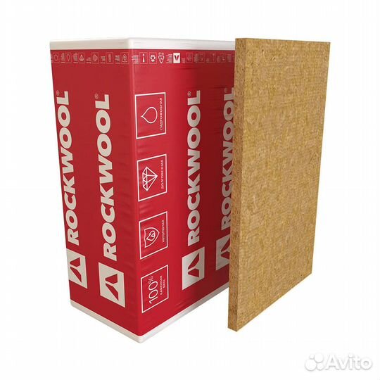 Шумоизоляция Rockwool Акустик Батт 50х600х1000 мм
