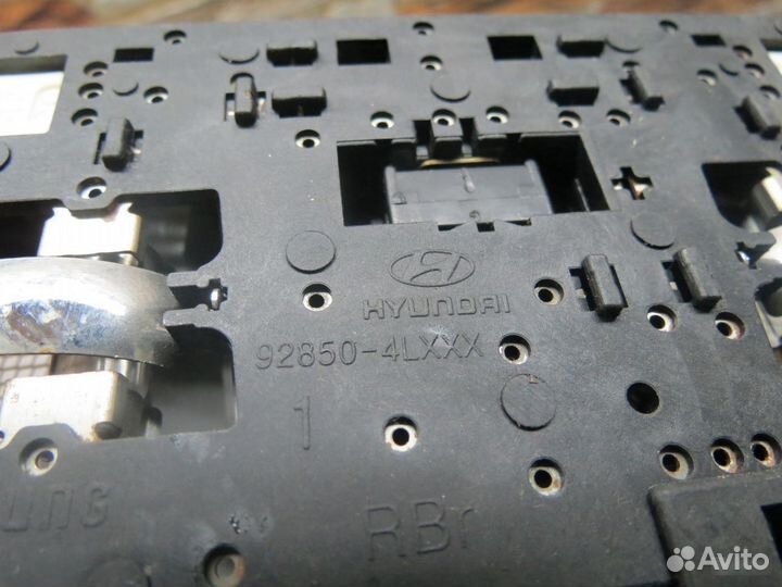 Плафон салона Hyundai Solaris 2010-2014