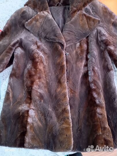 Шуба норковая