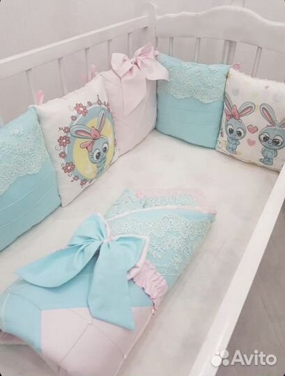 Бортики в кроватку конверт на выписку