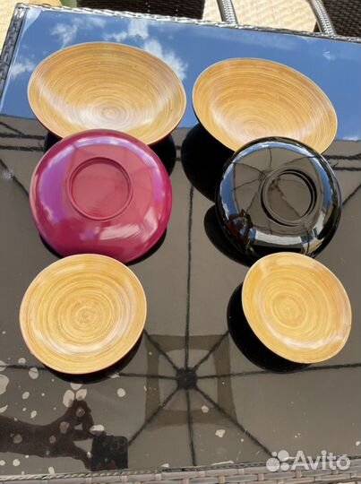 Набор посуды бамбук