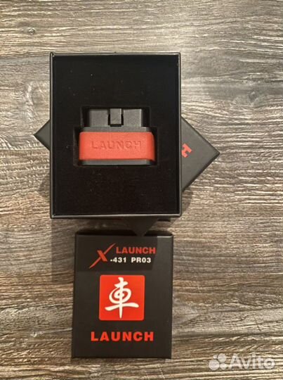 Launch x431 DBScar 1 red б/у обновления