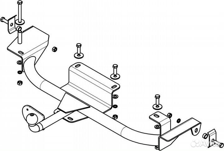 Фаркоп для Daewoo Nexia