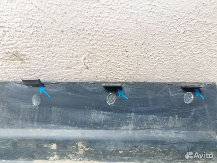 Накладка заднего бампера