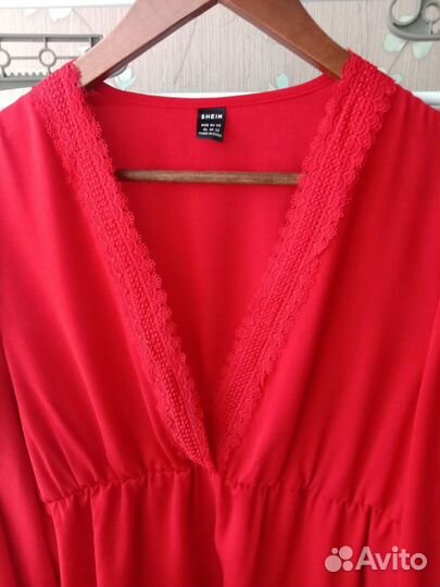 Блузка яркая нарядная 48 размер