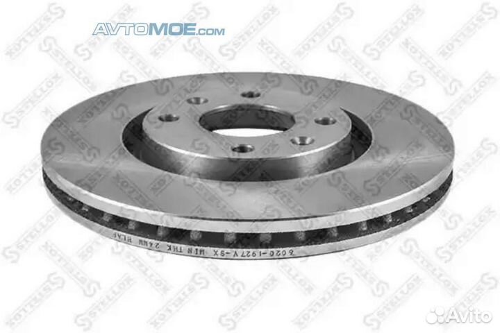 Диск тормозной передний 60201927VSX stellox