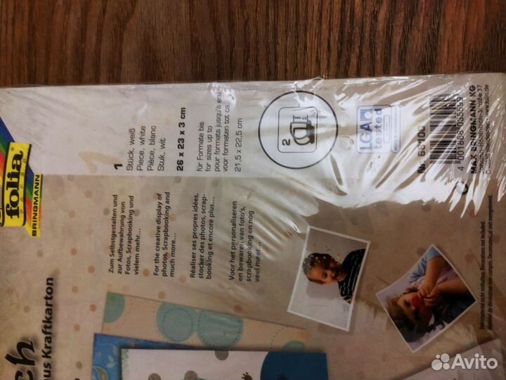 Для скрапбукинга набор бумага в папке