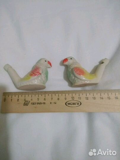 Свисток попугай 2 шт