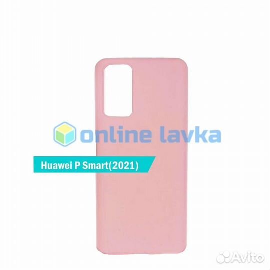 Чехол для Huawei Y7a / PSmart 2021 TPU розовый