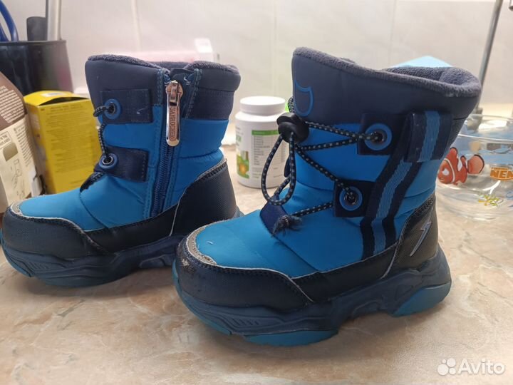 Сапоги зимние детские котофей