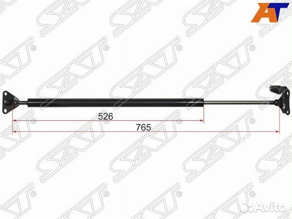 Амортизатор крышки багажника toyota hiace, toyota