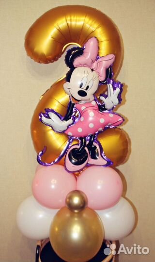 Цифру из воздушных шаров