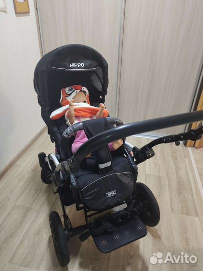 Инвалидная коляска складная бу