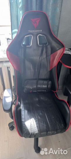 Кресло игровое ThunderX3 EC3-BR AIR красный