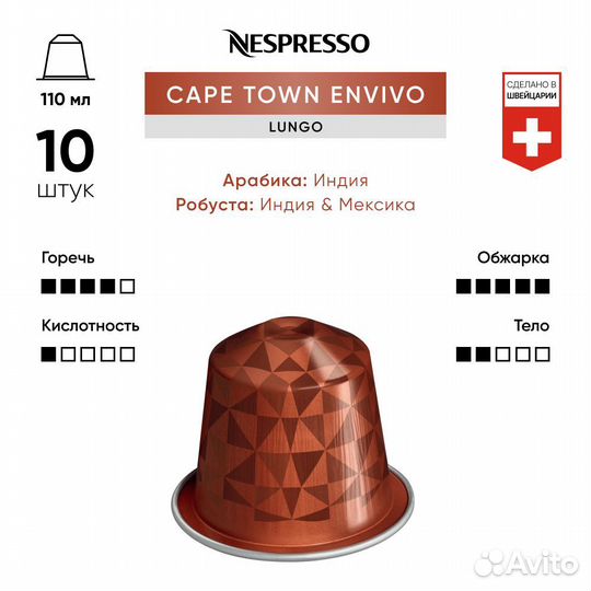 Капсулы nespresso