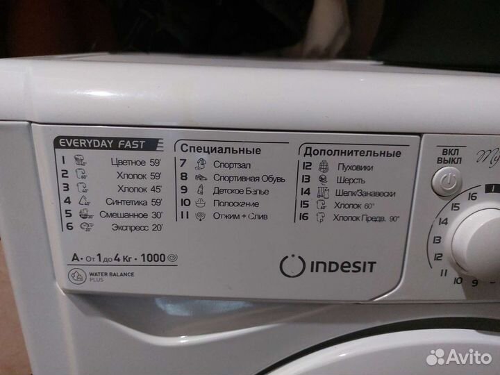 Стиральная машина indesit узкая