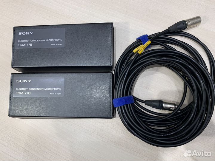 Sony ECM-77B петличный микрофон