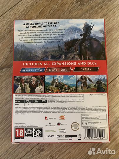 Ведьмак 3 nintendo switch. Полное издание