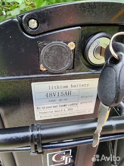 Электровелосипед фетбайк