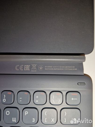 Клавиатура-чехол Samsung galaxy tab s6