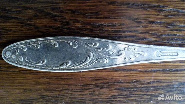 Ложка десертная мельхиоровая.СССР