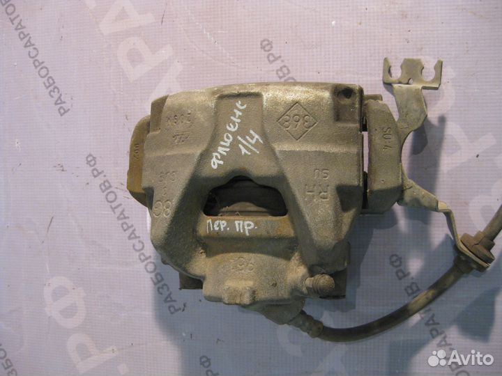 Суппорт передний Рено Флюенс (Меган 3)