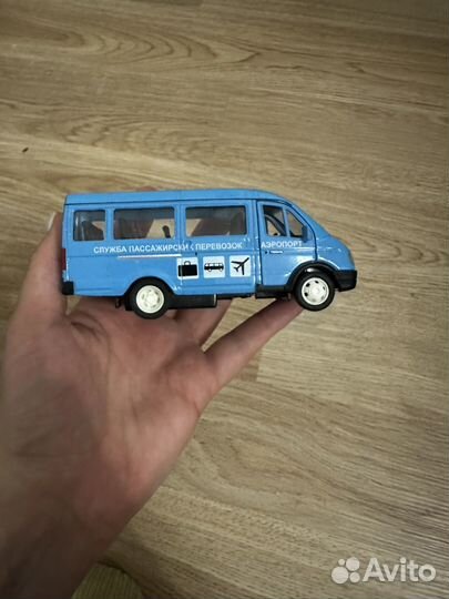 Модель автомобиля Газель Аэропорт Welly