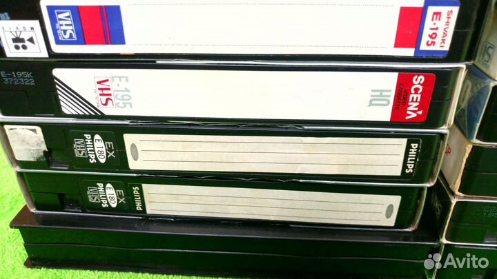 Видеокассеты VHS Большая коллекция 90-х