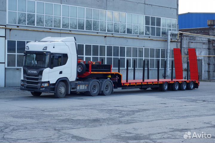 Полуприцеп трал (тяжеловоз) САП 946442, 2023